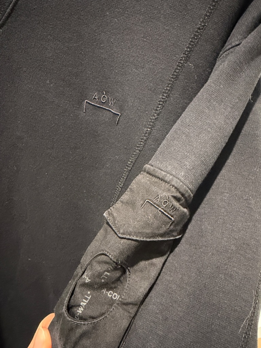ACW Men black Crewneck Sweatshirt - Picture 5 of 5